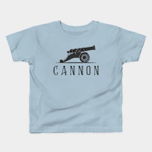 firing Cannon Kids T-Shirt